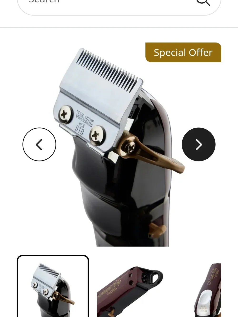 Wahl Magic Clip Cordless Clipper Brand New In Box
